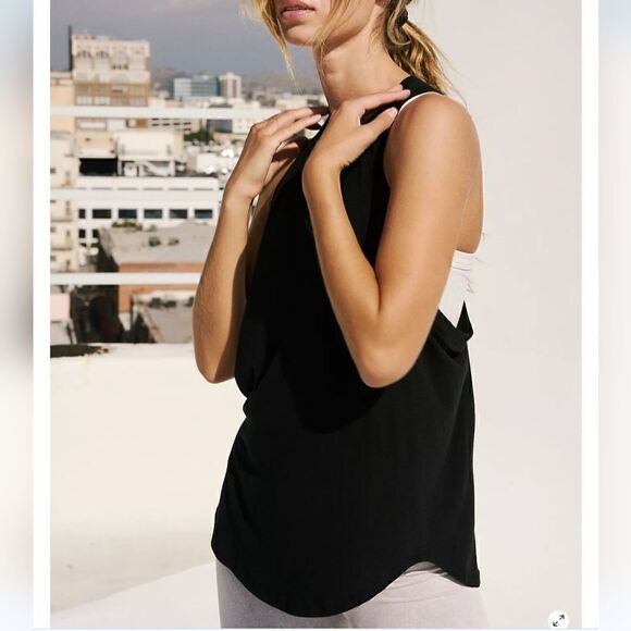 Free People Movement Endurance Run Tank XS/S Black - Picture 1 of 7